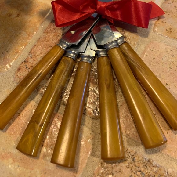 Kitchen bakelite flatware - Picture 2 of 3